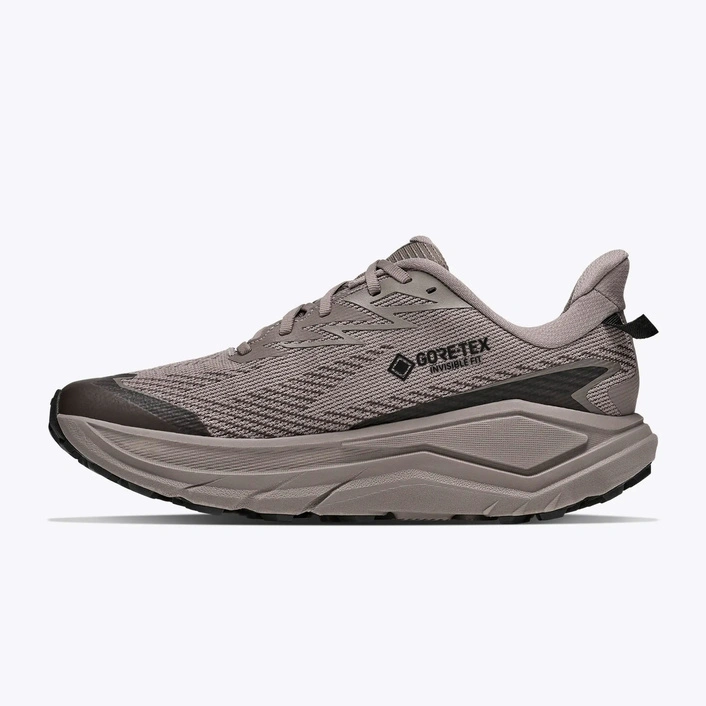 HOKA Challenger 8 GORE-TEX męskie buty do biegania w terenie Pebble Grey/Boulder Grey