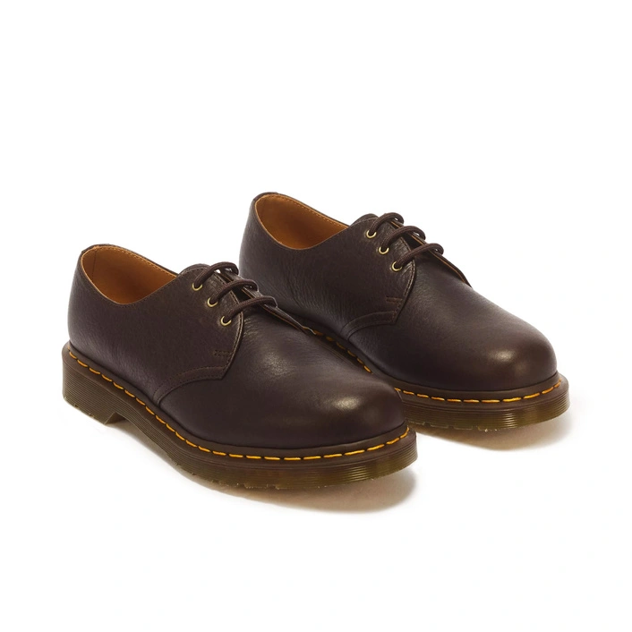 Dr. Martens półbuty 1461 Ambassador ciemnobrązowe męskie 31994200