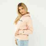 Champion WMNS ORGANIC COTTON BLEND SCRIPT LOGO HOODIE LIGHT PINK