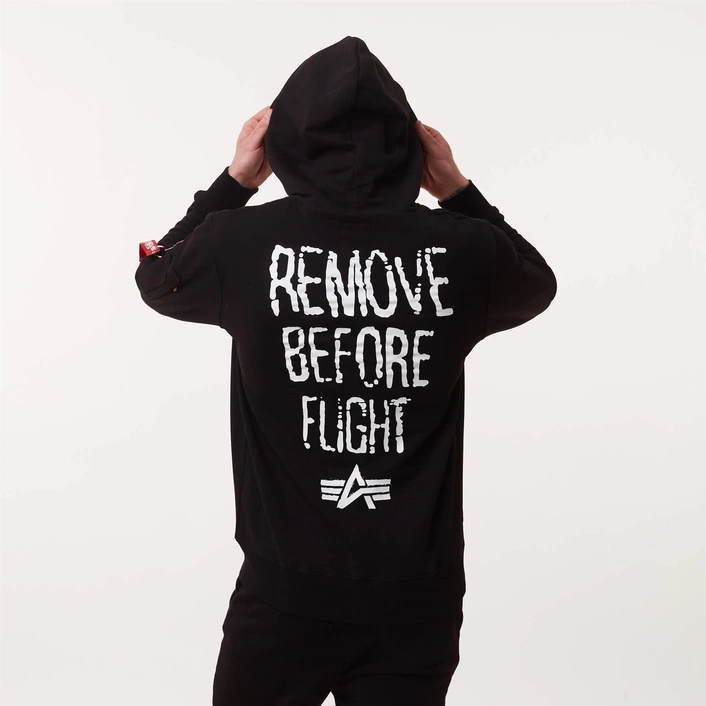 Alpha Industries RBF Moto Hoody BLACK