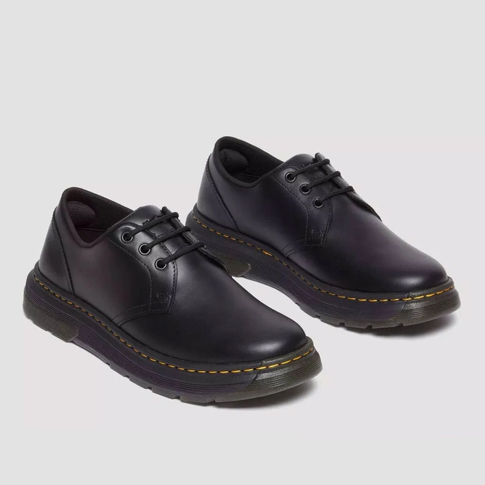 Dr. Martens półbuty Crewson Lo Classic Pull Up czarne 31669001