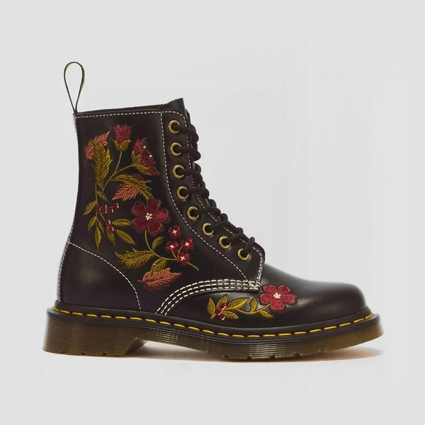 Dr. Martens glany 1460 Pascal Floral Wanama czarne damskie 43273001