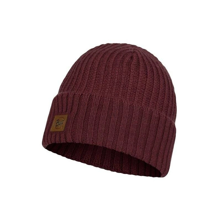 Buff Czapka Knitted Hat Rutger MAROON