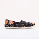 Toms Women's Alpargata Liberty Print BLACK DECADENT BLOOM
