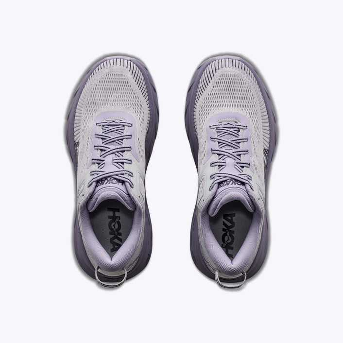 HOKA Bondi 7 damskie buty do biegania Stardust/Mellow Lilac