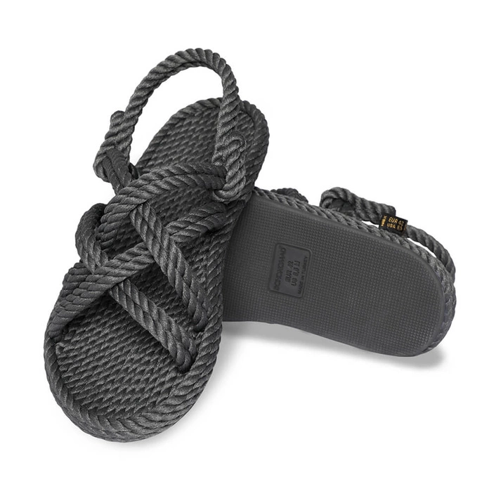 Bohonomad Bodrum Men Rope Sandal - Grey