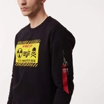 Alpha Industries Radioactive Sweater BLACK