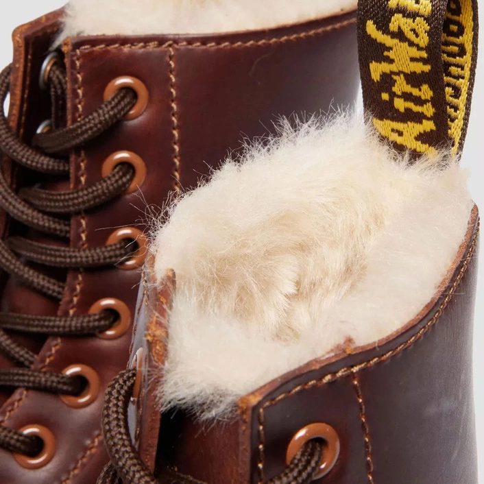 Dr. Martens 1460 Serena Faux Fur Lined Ankle Boots 23912243