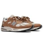 New Balance Buty Sneakersy Męskie 991 U991TB2 Brązowe