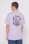 Kaotiko Mauve Liberty Washed T-shirt
