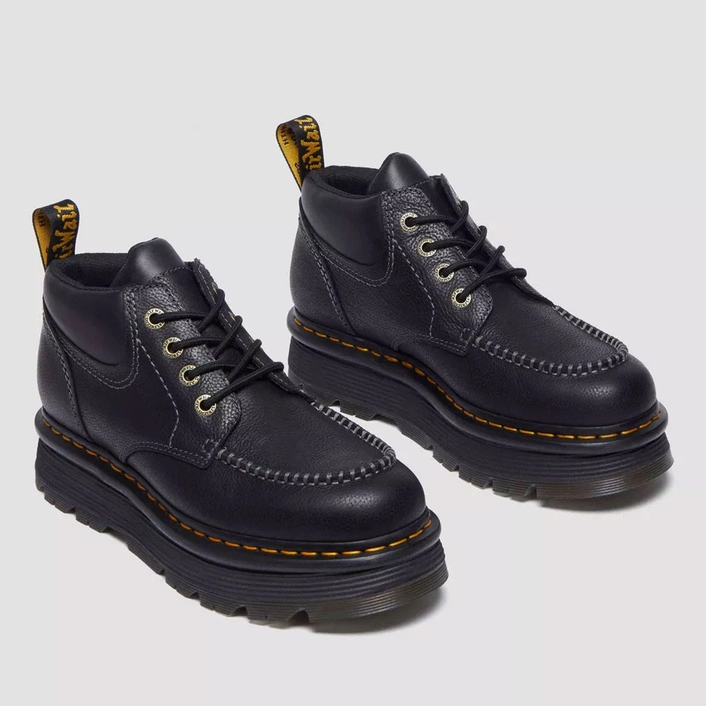 Dr. Martens Zebzag Leather Casual 4-Eye Lace-Up Boots 41119001