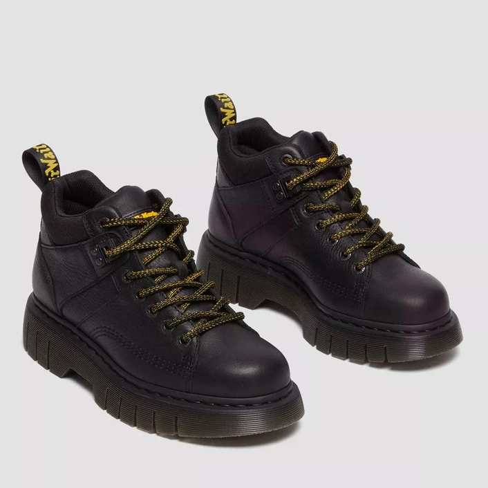 Dr. Martens Woodard Grizzly Leather Low Casual Boots 31045001