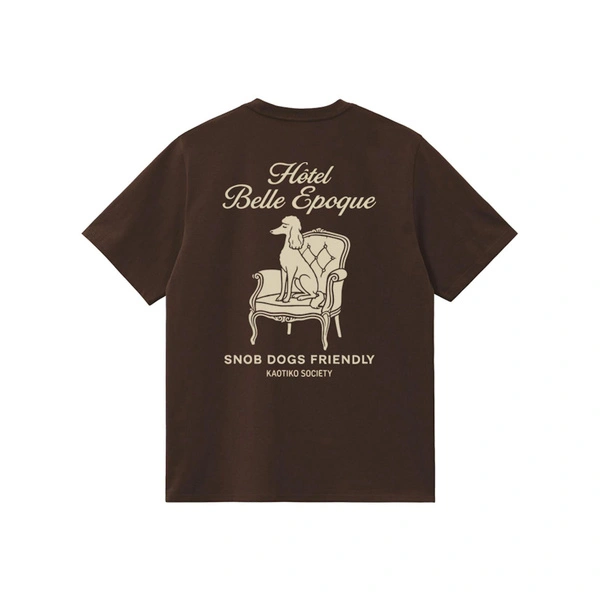 Kaotiko Snob Dog Organic Cotton T-shirt
