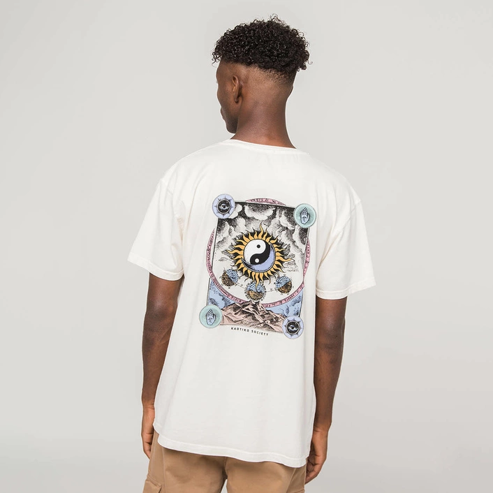 Kaotiko M/C WASHED ECLIPSE T-SHIRT
