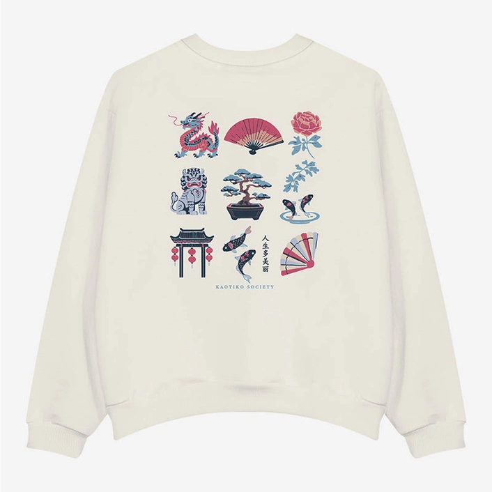 Kaotiko Bonsai Bone Sweatshirt AR007-01-M002