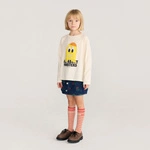 BOBO CHOSES Dziecięca Koszulka z Długim Rękawem Bigtooth Lemon