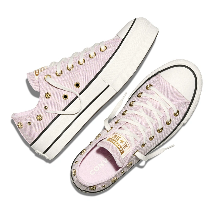 Converse Chuck Taylor All Star Lift Platform Heathered Glam A17595C