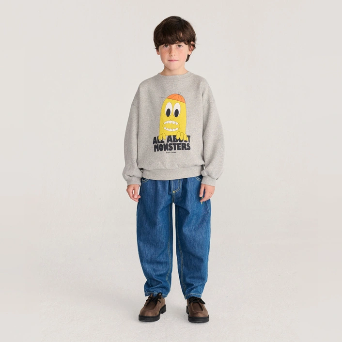 BOBO CHOSES Bluza Dziecięca Bigtooth Lemon