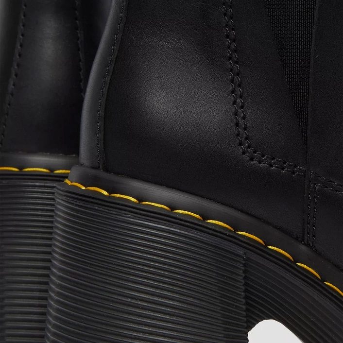 Dr. Martens Spence Leather Flared Heel Chelsea Boots 26440001