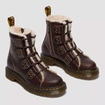 Dr. Martens 1460 Faux Fur Lined Lace-to-toe Leather Boots 41417200