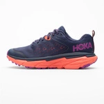 HOKA Challenger ATR 6 damskie buty do biegania w terenie Black Iris / Hot Coral