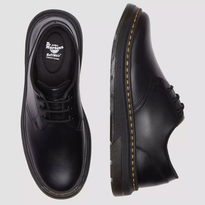 Dr. Martens półbuty Crewson Lo Classic Pull Up czarne 31669001