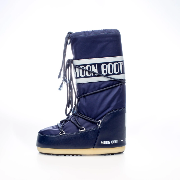 ŚNIEGOWCE MOON BOOT ICON NYLON BLUE 14004400 002