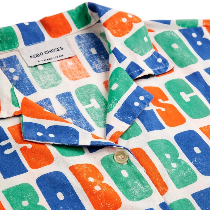 BOBO CHOSES Koszula Multicolor Bobo Choses all over woven shirt