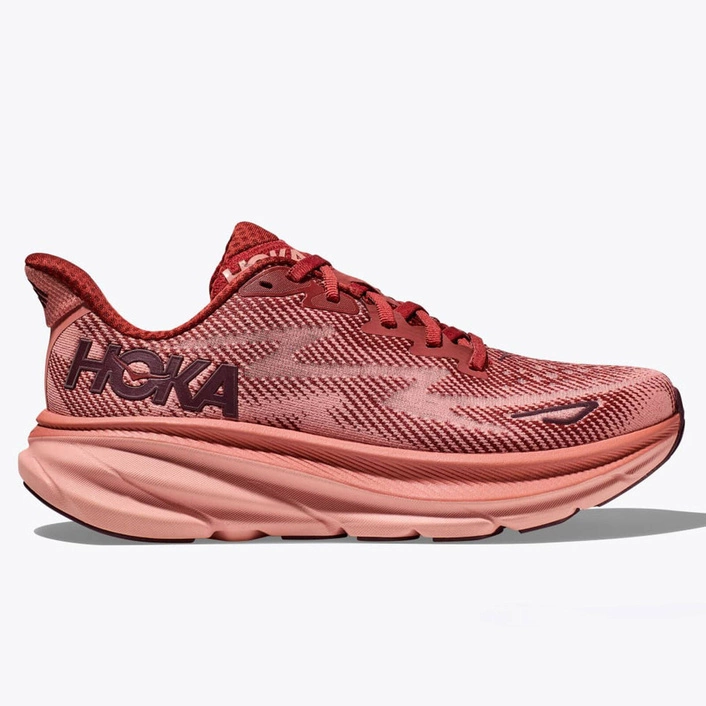 Hoka WOMEN'S CLIFTON 9 RUST/EARTHENWARE