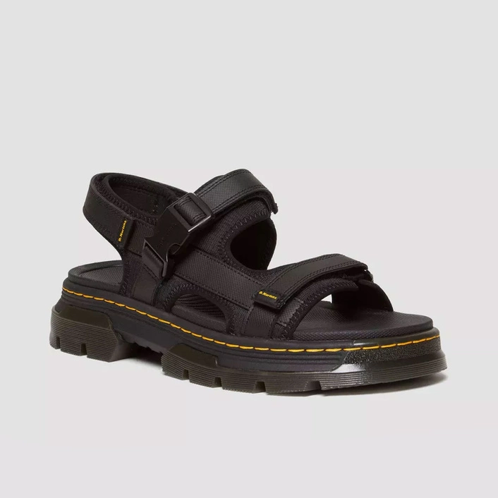 Dr. Martens sandały Forster z taśm czarne 31560001