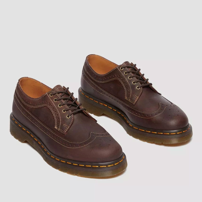 Dr. Martens 3989 Crazy Horse Leather Brogue Shoes 40553201
