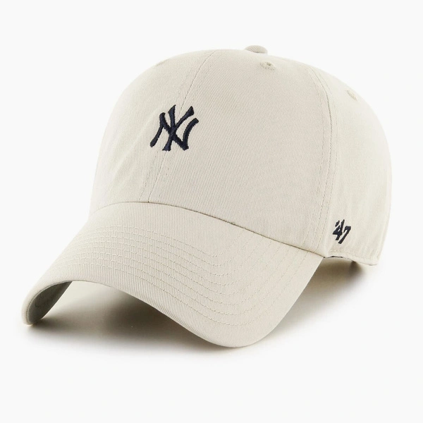 47 Brand Czapka z Daszkiem New York Yankees Natural BASE Runner 47 Clean Up