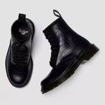 Dr. Martens glany 1460 Croco czarne damskie 42679001