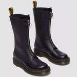 Dr. Martens glany 1B99 Front Zip z zamkiem czarne 32053001