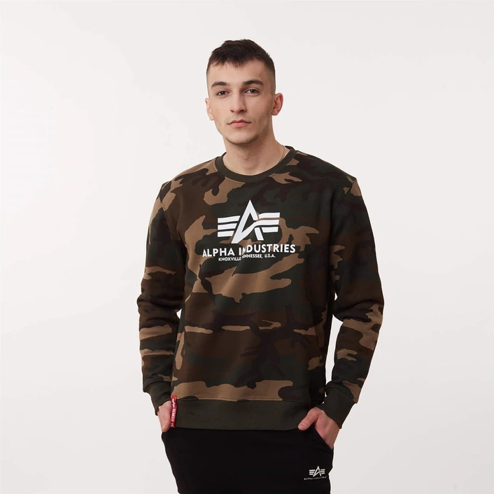 Alpha Industries Basic Sweater Camo WDL 65