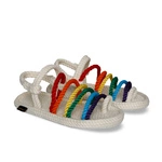 Bohonomad Havana Rope Sandal - White/Multi