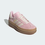 Adidas Gazelle Bold Cream Clear Pink / Cream White / Gold Metallic JQ7777