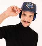 Czapka zimowa Fjallraven Polar Padded Cap Navy