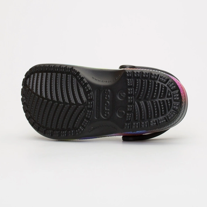 Crocs Kids Classic Solarized Clog Black/Multi