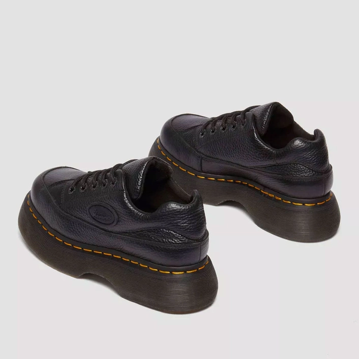 Dr. Martens półbuty Buzz 5-Eye Milled Nappa czarne damskie 41060001