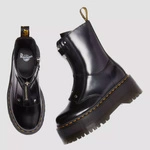 Dr. Martens glany na platformie Jetta Hi Max Buttero czarne 30976001