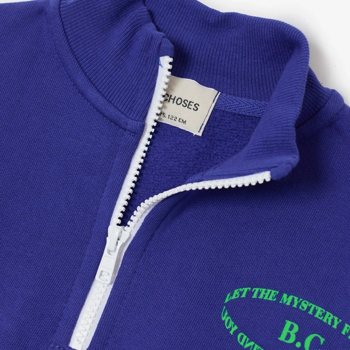 BOBO CHOSES Dziecięca Bluza Half Zip Mystery BC