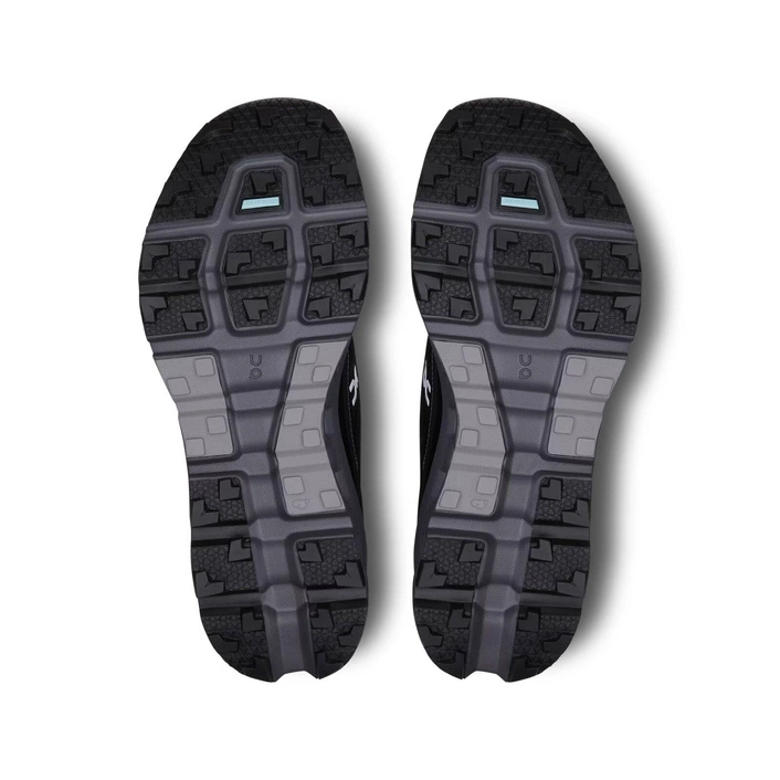 On Cloudvista 2 Waterproof – damskie czarne wodoodporne buty do biegania w terenie