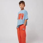 BOBO CHOSES Spodnie Dresowe Smiling red jogging pants