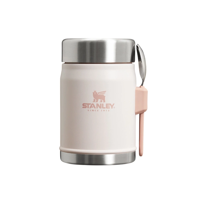 Stanley Termos obiadowy ze sztućcem Classic 0,4 L Rose Quartz
