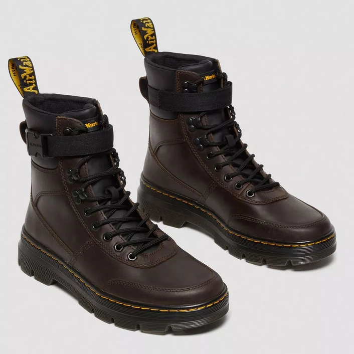 Dr. Martens Combs Tech Crazy Horse Leather Casual Boots 27804201