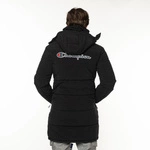 Champion SCRIPT LOGO BACK PADDED HOODED JACKET BLACK