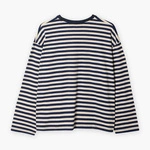 Kaotiko Cheers Longsleeve, Darling Stripes Navy AR023-01-G002