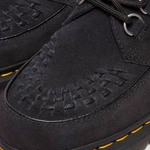 Dr. Martens creepersy Ramsey z plecionego zamszu czarne 40572001