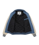 Billionaire Boys Club CAFETERIA VARSITY JACKET - BLUE